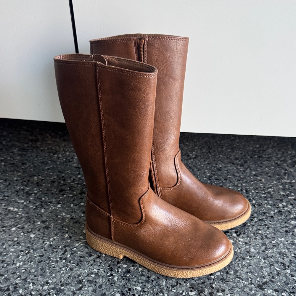 Cat & Jack Brown Kids Boots